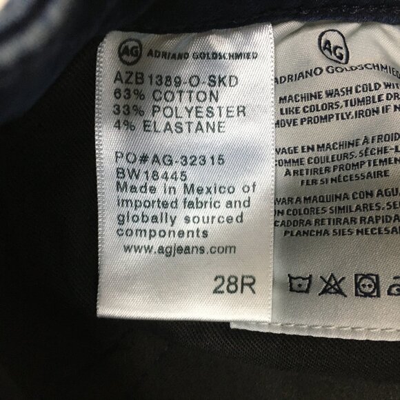 ADRIANO GOLDSCHMIED 5 Pocket Dark Wash The Legging Super Skinny Ankle Jeans - Picture 4 of 12